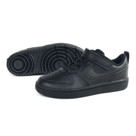 Pantofi Nike Court Borough Low 2 Jr BQ5451-001 negru 1
