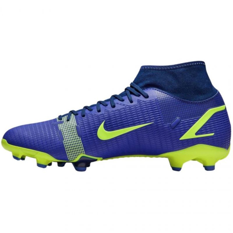 Pantofi de fotbal Nike Mercurial Superfly 8 Academy FG / MG M CV0843 574 albastru albastru 1