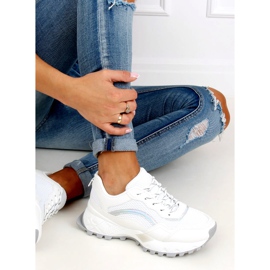 Alb LA87P Pantofi sport albi 1 Alb LA87P Pantofi sport albi 1