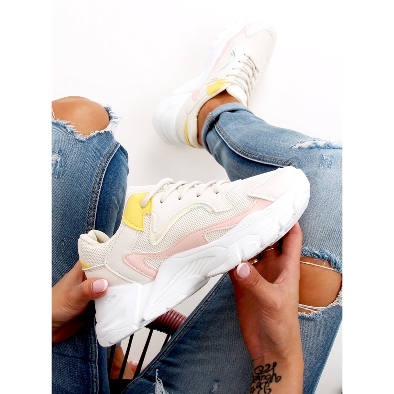 Bej BL196P Pantofi sport bej 1