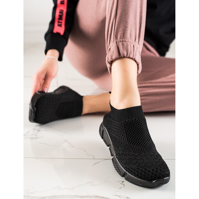 SUPER COOL Adidași sport negri negru 2