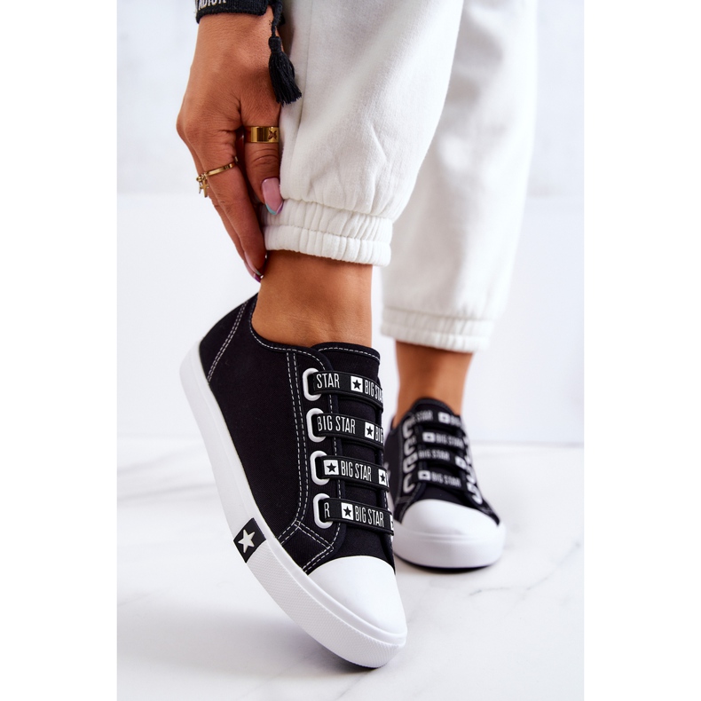 Pantofi De Damă Cu Manșete Big Star HH274098 Negru 1