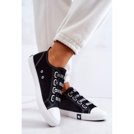 Pantofi De Damă Cu Manșete Big Star HH274098 Negru 2