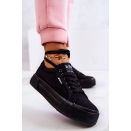 Pantofi negri Lee Cooper LCW-22-31-0885L Negri negru 1