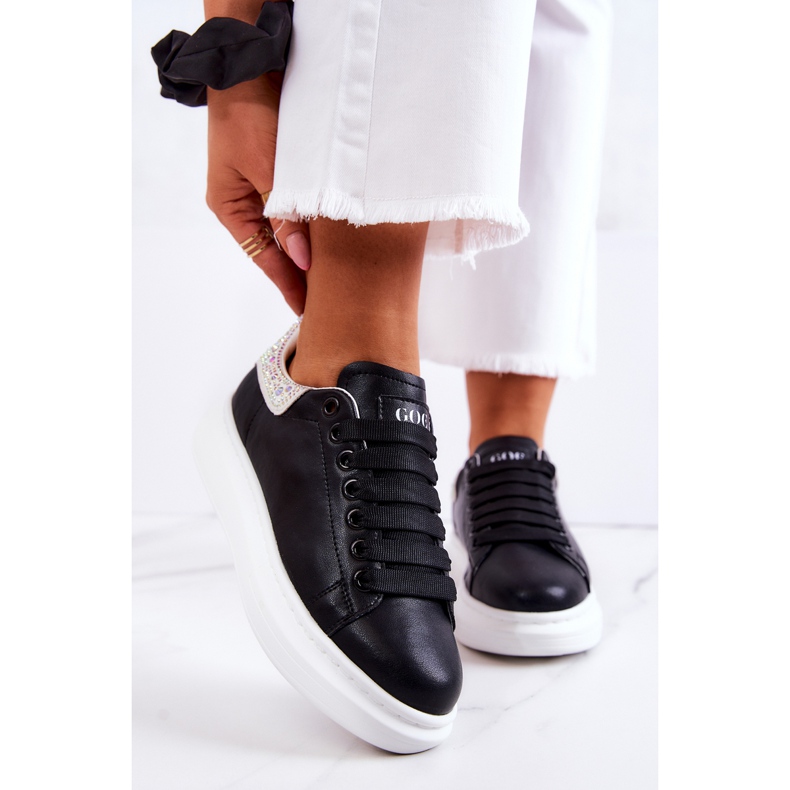 Pantofi sport de damă GOE JJ2N4052 Negru-Alb 1