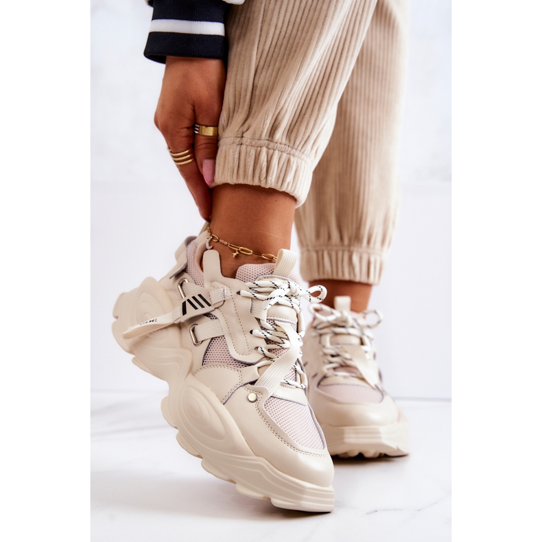 Pantofi Sport Pantofi GOE JJ2N4082 Bej 2