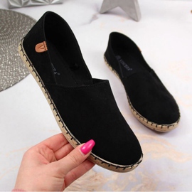 Espadrile cu croi Vinceza W JAN82A negru 1