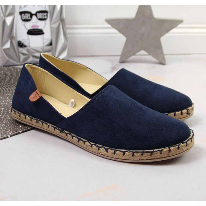Espadrile cu croi Vinceza W JAN82C bleumarin albastru marin 2