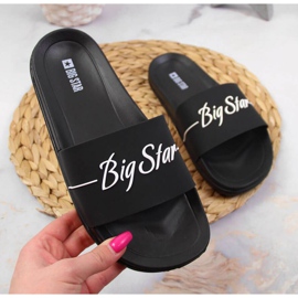 Papuci de piscină Black Big Star W JJ274A300 negru 1
