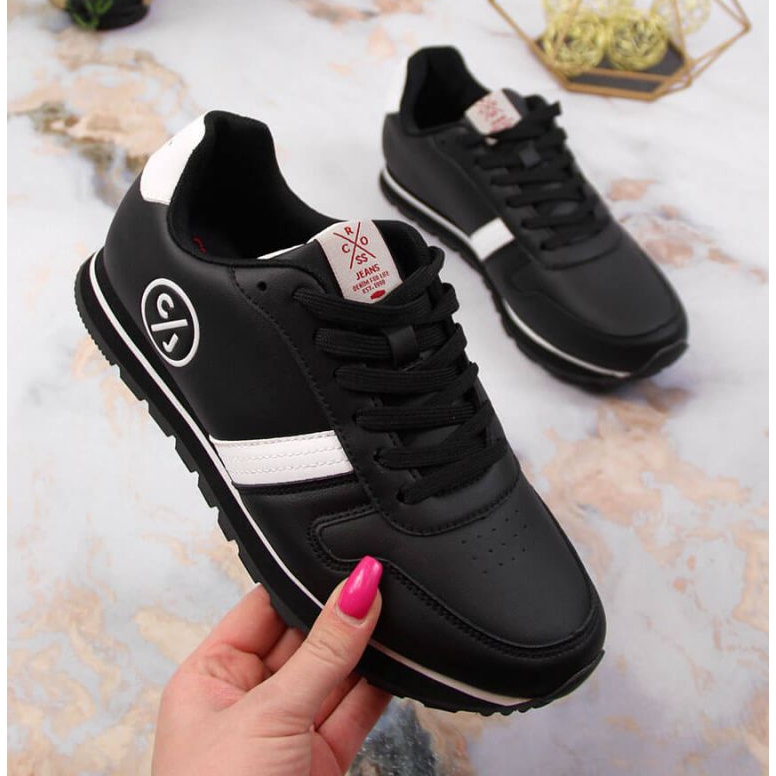 Cross Jeans W JJ2R4023C pantofi sport negri negru 1 Cross Jeans W JJ2R4023C pantofi sport negri negru 1