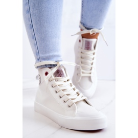 Cross Jeans Blugi High Cross de damă JJ2R4056C Pantofi albi 2