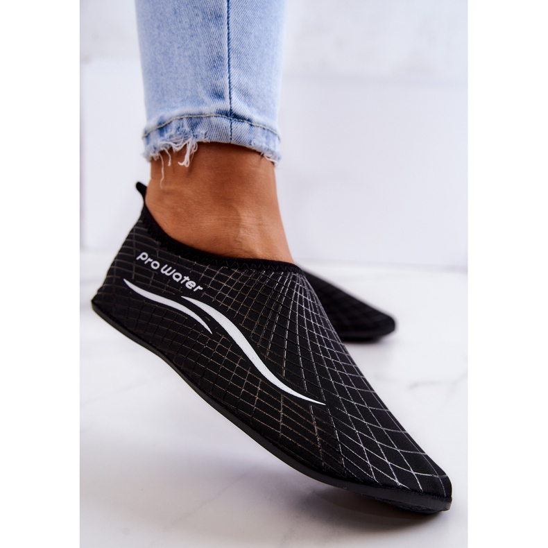 Pantofi Sport de damă pentru apă ProWater 22-4-013L Negru 2