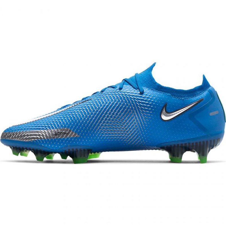 Pantof de fotbal Nike Phantom Gt Elite Fg M CK8439 400 albastru albastru 1