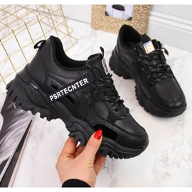 Adidași pe talpă groasă News W EVE258A negru 1