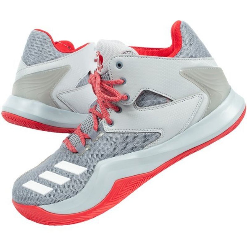 Pantof de baschet Adidas D Rose Boost M B72957 gri nuanțe de gri 1