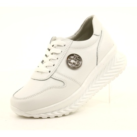 Pantofi sport dama legati Filippo DP3547 / 22 WH Alb argint 4 Pantofi sport dama legati Filippo DP3547 / 22 WH Alb argint 4