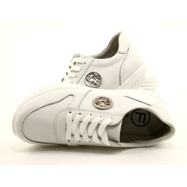 Pantofi sport dama legati Filippo DP3547 / 22 WH Alb argint 6 Pantofi sport dama legati Filippo DP3547 / 22 WH Alb argint 6