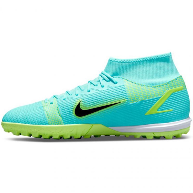 Pantofi de fotbal Nike Mercurial Superfly 8 Academy Tf M CV0953 403 albastru 2