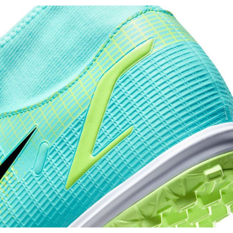 Pantofi de fotbal Nike Mercurial Superfly 8 Academy Tf M CV0953 403 albastru 4