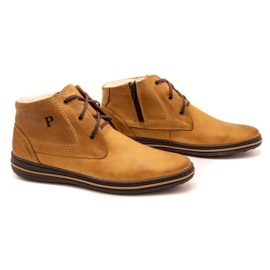 Polbut 339 pantofi roșii pentru bărbați maro portocale 3 Polbut 339 pantofi roșii pentru bărbați maro portocale 3