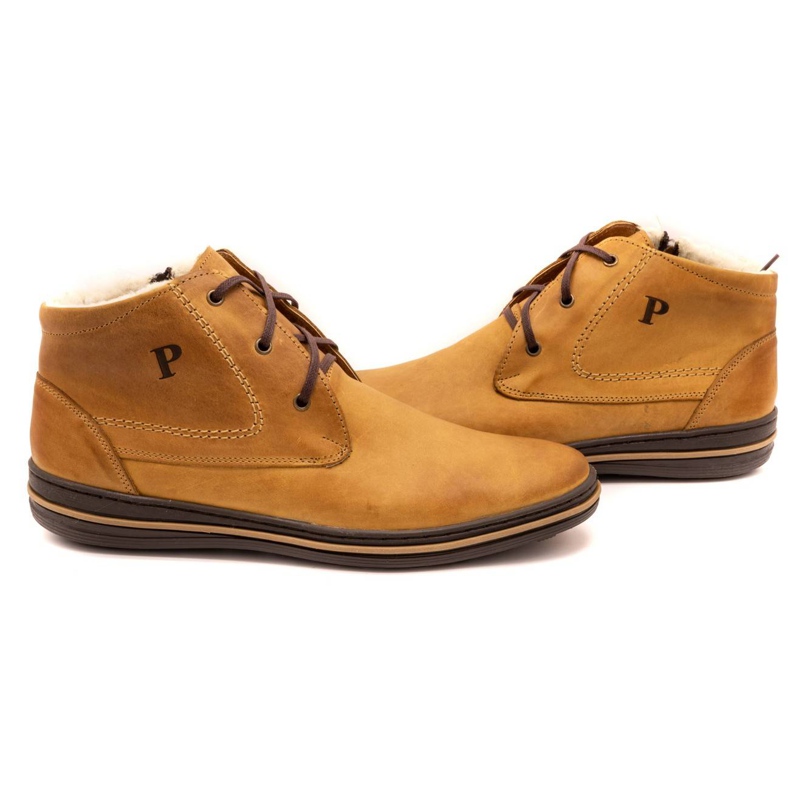 Polbut 339 pantofi roșii pentru bărbați maro portocale 4 Polbut 339 pantofi roșii pentru bărbați maro portocale 4