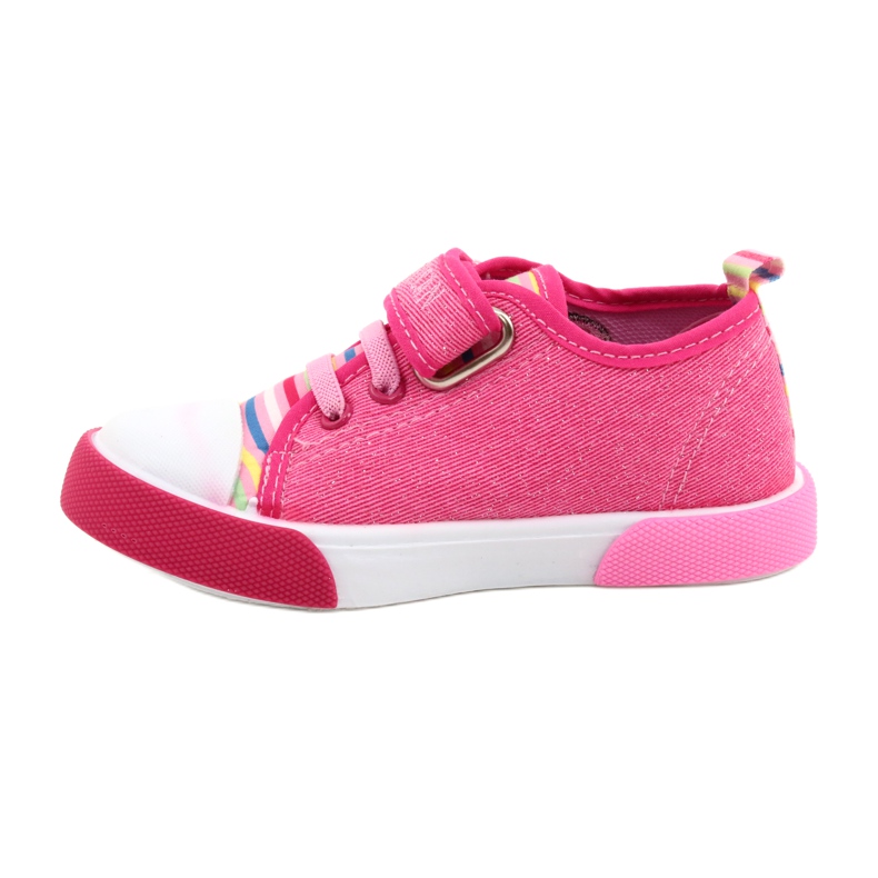 American Club Velcro Sneakers American Ten17/22 Pink Piele Insert roz 1