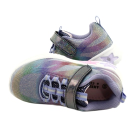 American Club Pantofi sport ADI LED Glowing Velcro ES87 / 22 Violet 4 American Club Pantofi sport ADI LED Glowing Velcro ES87 / 22 Violet 4