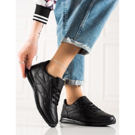 TRENDI Pantofi sport clasici negru 2 TRENDI Pantofi sport clasici negru 2