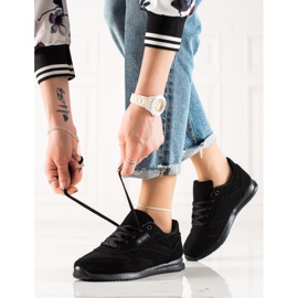 TRENDI Pantofi sport clasici negru 2 TRENDI Pantofi sport clasici negru 2