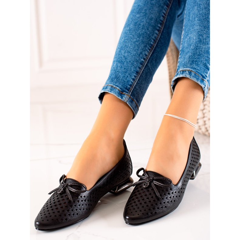 Pompe în Sreduszka VINCEZA negru 1