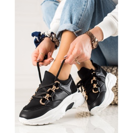 TRENDI Adidași la modă negru 2