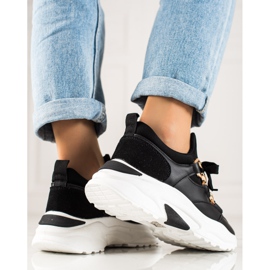 TRENDI Adidași la modă negru 1