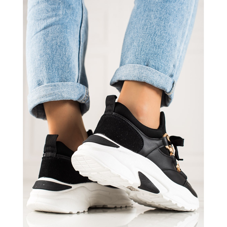 TRENDI Adidași la modă negru 1