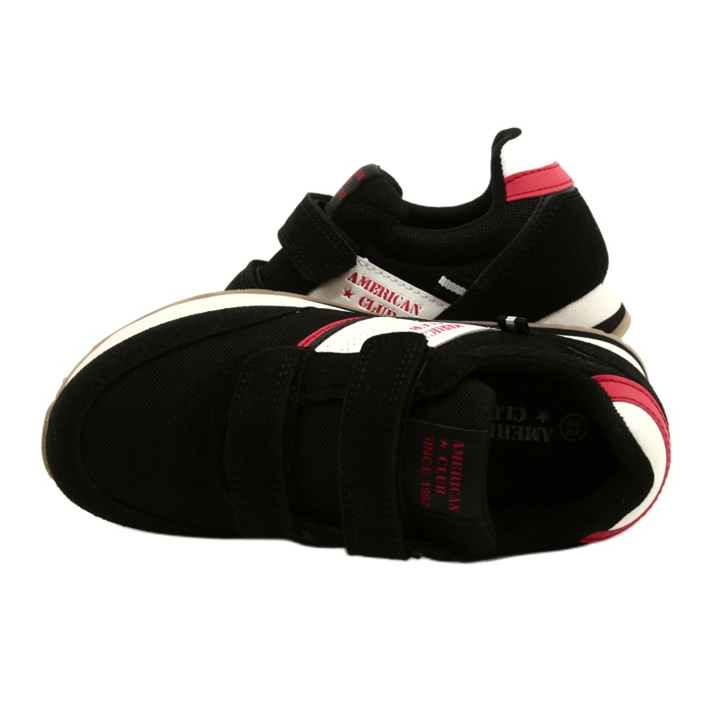 Pantofi sporturi negri negri American Club ES90/22 negru 4