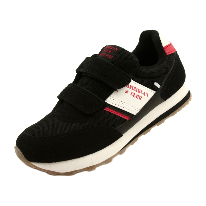 Pantofi sporturi negri negri American Club ES90/22 negru 3
