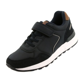 Pantofi sport American Club AA16 / 22 bleumarin albastru 3