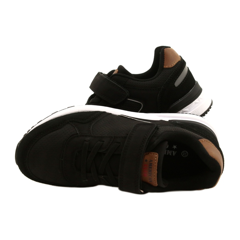 American Club AA16/22 Pantofi sporturi negri negru 5