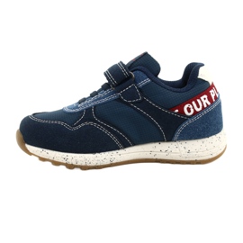 American Club Pantofi sport americani ADI Velcro ES86 / 22 Navy albastru 2