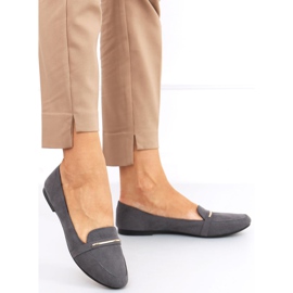 Mocasini de dama Pinto Grey gri 1 Mocasini de dama Pinto Grey gri 1