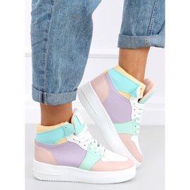 Tenisi înalți Rocha Purple multicolor 1
