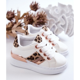 FR1 Pantofi Sport din piele Leopard White Trixie alb 1 FR1 Pantofi Sport din piele Leopard White Trixie alb 1