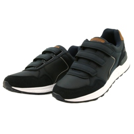 Pantofi sport cu velcro American Club AA15 / 22 Bleumarin albastru 2 Pantofi sport cu velcro American Club AA15 / 22 Bleumarin albastru 2