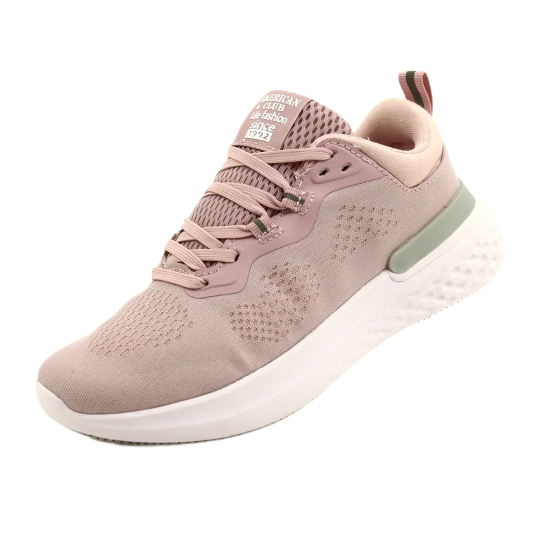 Femei American Club Pink WT102/22 Pantofi sportivi roz 3