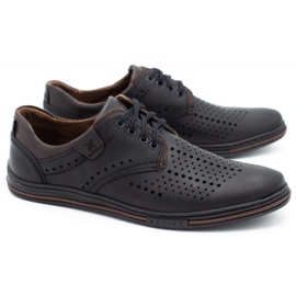 Polbut Pantofi casual bărbați 402 negri negru 2