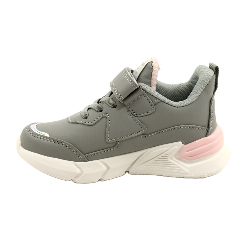 American Club Pantofi sport Velcro cu hologramă AA24/22 Grey gri 1 American Club Pantofi sport Velcro cu hologramă AA24/22 Grey gri 1