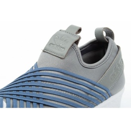 Pantofi Adidas Superstar Slipon W CG6012 albastru gri 2