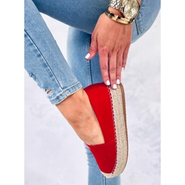 Espadrile dama Pilar Red roșu 2