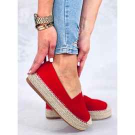 Espadrile dama Pilar Red roșu 1