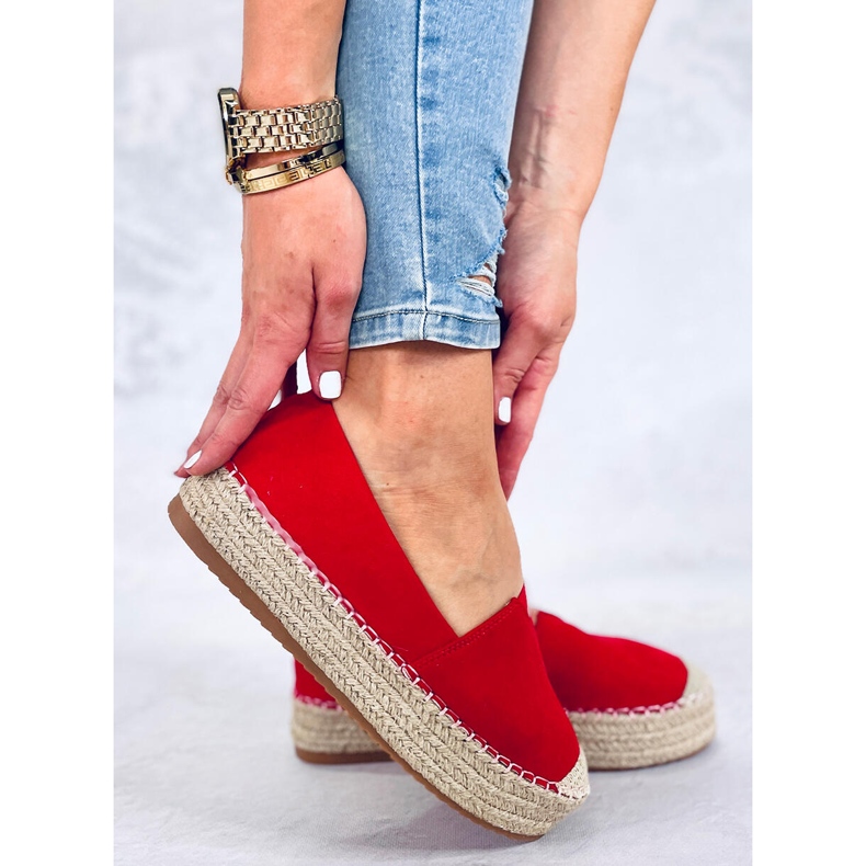 Espadrile dama Pilar Red roșu 1 Espadrile dama Pilar Red roșu 1