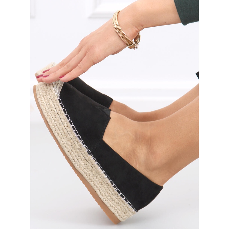 Espadrile dama Pilar Black negru 1 Espadrile dama Pilar Black negru 1